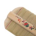 Wooden Comb Natural Sandalwood Super Narrow Tooth Wood Combs No Static Lice Beard Scraping Comb Hair Styling Tool. 
