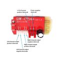 CT14 Micro 4.2 Stereo Bluetooth Power Amplifier Board Module 5VF 5W+5W Charging Port for Refitting Idle Sound Box. 