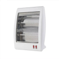 Electric Room Box Heater - 400W / 800W - 2 Halogen Heating Rods with Safety Tip Over Protection. 