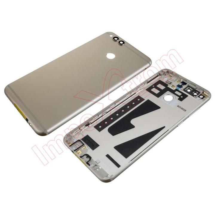 Huawei Honor 7X Complete Back Door Rear Housing Case Body Casing Replacement With Buttons and sides For Huawei 7X - Gold