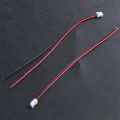 Male Connector Wires-50(+/-2%) x RC Connector Wire-Red, Black, White. 