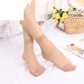 Nylon Transparent Socks For Women Skin Color. 