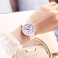 Douyin with the same little brother and sister watch female soft girl candy color trend ulzzang casual couple watch. 