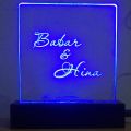Customized Lamp Name Frame Table Top LED Name Lamp ACRYLIC NAME LAMP. 