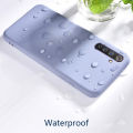 Biruiqu For Realme 6 Case Liquid Silicone Soft Gel Rubber Shockproof Cover. 