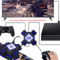Yfashion KX USB ame Controller Converter Keyboard Mouse Adapter for Switch/ox/PS4/PS3. 