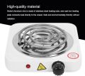 Electric Stove Hot Plate 1000W | Portable Single Burner Cooker | Fast Heating Hot Plate for Cooking | Easy to Clean | Automatic Temperature Control. 