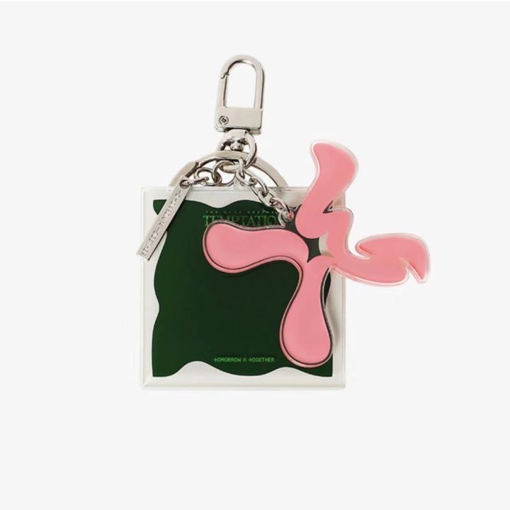 New Kpop Idol TXT TOMORROW X TOGETHER 5th Mini Album Merch Keyring Alloy Keychain Key Chain Acceorie