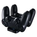 Dobe Dual 2 in 1 Charging Dock for Sony Playstation 4 Wireless Controller Fast Charger Stand. 