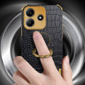 For Xiaomi Redmi Note 14 5G Galvanic Crocodile Plated Phone Case for 6.67 inches xiaomi redmi note 14 MI NOTE 14 5G All Pack Soft Magnetic Protection Cover Drop Resistant. 