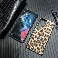Luxury Leopard Snake Skin Crocodile Phone Case For Samsung Galaxy S22 S23 S24 Plus Ultra Shockproof Back Cover. 