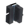 Motherboard Header Compact USB3.0 19/20 Pin 90 Degree Angled Lossless Connector. 