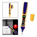 Advanced Non-Contact AC Voltage Tester with Cell Dual Function, Line Break Point Lookup, Indication Light, and Buzzer. 