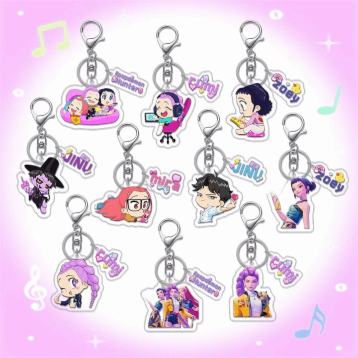 Jinu Keychains Hot Huntrix Saja Boys Kpop Demon Hunter Keychains Jinu Mira Sold My ...