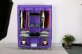 Fashion Cloth Storage Wardrobe - Foldable storage Wardrobe Cupboard - Almari - 3 DOOR PORTABLE FOLDING WARDROBE CUPBOARD FOR CLOTHES DIY-LATEST DESIGNS. 