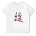 VIntage Billie Jean King T-shirt T-shirt sublime summer tops shirts men graphic. 