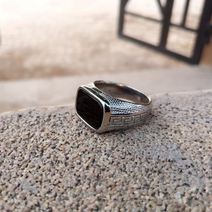 Black%20Stone%20Ring,%20Silver%20Ring%20For%20Men,%20Stainless%20Steel%20Ring,%20Luxury%20Men%20Ring,%20Mens%20Ring.%20-%20Image%204