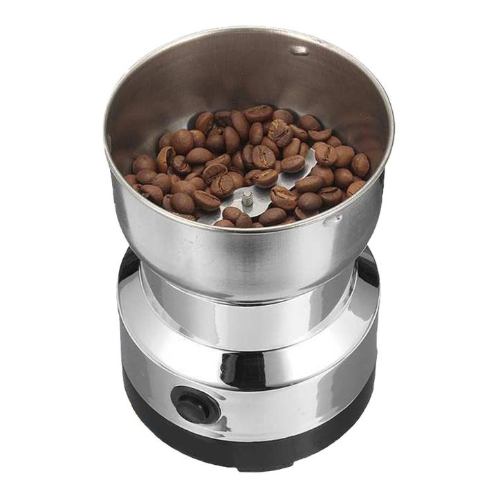 Mini Electric Coffee Beans Grinder Kitchen Cereals Nuts Beans Spice Milling Grinding Mixer Blender Household Coffee Machine NIMA NM-8300