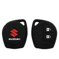 1pcs Soft PVC Silicon Key Protect Remote Cover | Shell Fob Protective car key |Premium Quality rubber case key protector for  Suzuki Wagon R, Cultus, Alto, Ciaz, Liana, Swift, APV (Black). 