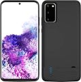 Battery Case for SAMSUNG GLAXY S20 , 5000mAh Rechargeable Extended Battery Charger Case for Samsung Galaxy S20 External Backup Battery Charging Case Support Kickstand,Add Extra Juice for Your Phone Black. 
