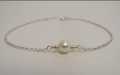 Single Pearl (Moti) Bracelet for Girls. 