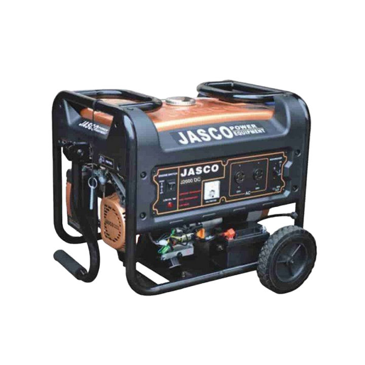 JASCO 8 KVA GOLD SERIES  SELF START GAS-OLINE GENERATOR WITH  BUILT IN WHEELS BATTERY GASKIT & 2 YEAR WARRANTY