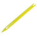 JAERBEE 5 Pcs 2# Yellow Plastic Fishing Net Repair Netting Needle Shuttles. 
