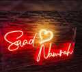 Custom neon sign - make a statement with your own design!. 