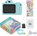 Kids Digital Camera for Girls Boys, Vannico Rechargeable HD Video Photo Camera for Kids Age 3-10, Kids Mini Selfie Camera Camcorder With 16GB SD Card Gift for Children Blue. 