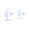 Tens EMS Muscle Stimulator Electrode Pads Fabric Replacement Pads Facial Lifting Jawline Face Massager Tens Acupuncture Digital. 