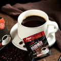 Hougu concentrated American black coffee instant powder Yunnan small grains 0 trans fat without sucrose to remind students. 