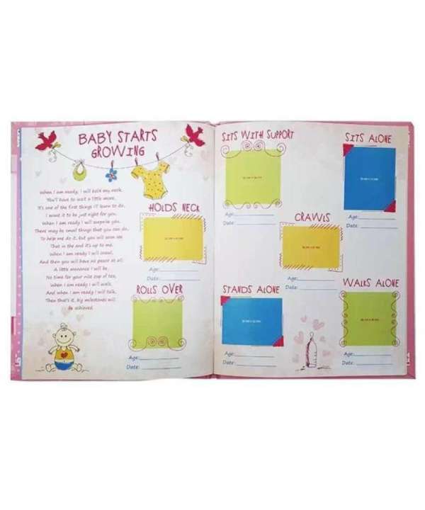 Memories%20Baby%20Record%20Book%20-%20Baby%20Girl%20-%20Pink%20-%20Image%203