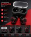 M10 and M04 Stereo TWS Wireless Bluetooth Earbuds V5.0 with Touch Sensor and Built-in Mic, True Stereo, 10m Transmission, Charging Case, Sports Headset for All Bluetooth Devices - Black. 