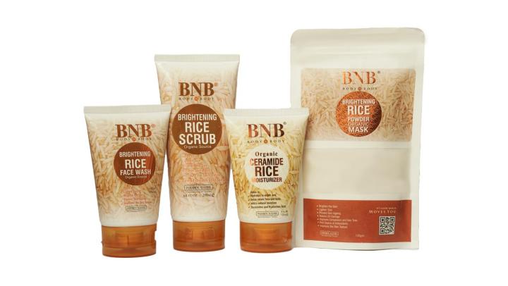 BNB Rice Glow Facial Kit 4 in 1