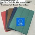 Compatible with iPad 9.7-inch (6th generation) 2018 Smart Case Auto Sleep & Wake up Case A1893 A1954. 
