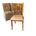six seater dining chairs set with table pure sheesham wood. 