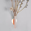 Wall Hanging Flower Vase Living Room Holder Container Flower Pot DIY Gold. 