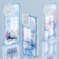 AMORVOR for Redmi Note 8 Back Cover Blue Monster Crystal Case Camera Protection Transparent TPU Soft Phone Cases. 