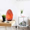Himalayan Glow Night Lamp, Pink Salt Neem Wood Base Lamp Light. 
