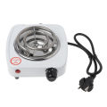 Home Kitchen Electric Stove Hot Plate Iron Burner 220V 500W Cooker Coffee Heater Household Cooking Appliances EU Plug. 