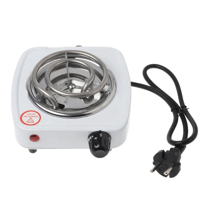 Home Kitchen Electric Stove Hot Plate Iron Burner 220V 500W Cooker Coffee Heater Household Cooking Appliances EU Plug