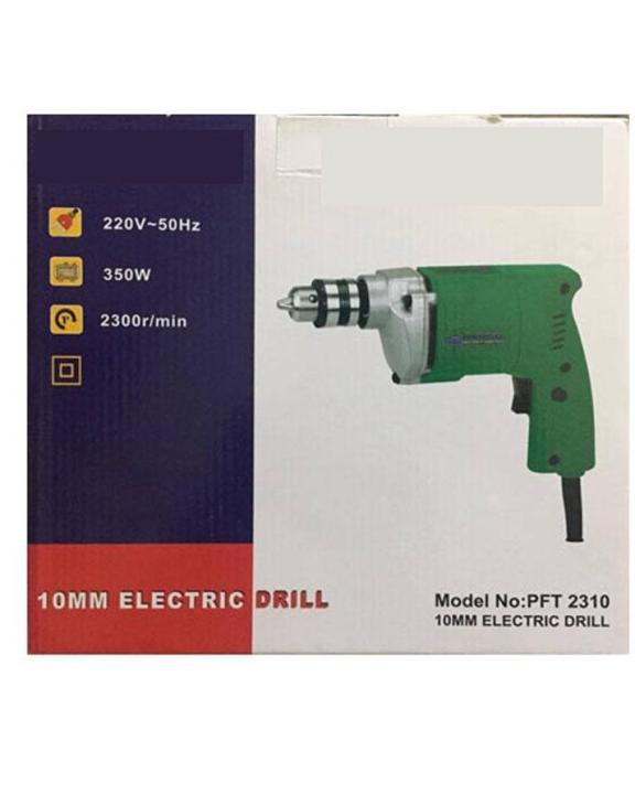 Winding Electric Drill Machine - 10Mm - Green