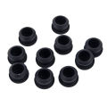 10pcs Silicone Rubber Snap-on Hole Plug 2.5-14mm Blanking End Caps Seal Stopper ANLAN. 