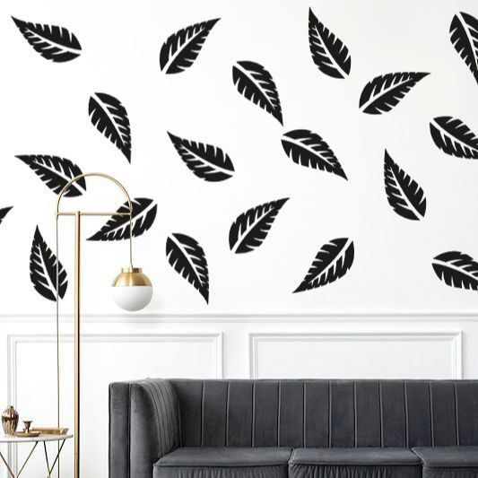 20 pcs Leaaf Wall sticker decal For Room Decor