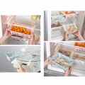 Stretchable Spacer Layer Pull-Out Adjustable Freezer Shelf Box Fridge Drawer Refrigerator Storage Rack Storage Holder. 