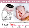Mamomy Wearable Breast Pump Hands Free Electric Portable Wireless Breast Pumps, 3 Modes & 9 Levels Breastfeeding Milk Pump Smart Display, 24mm Pink MZ-610. 