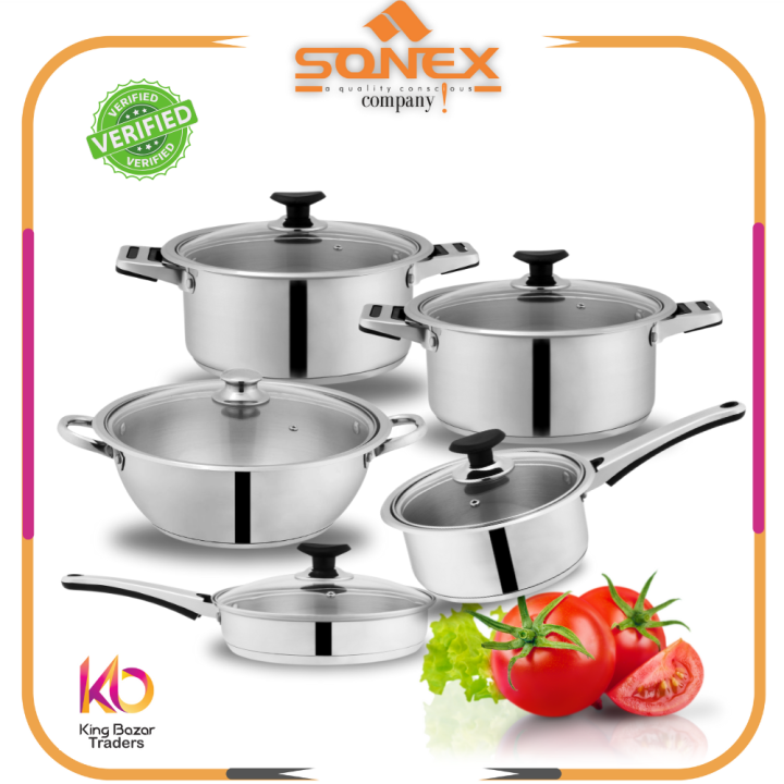 Sonex Mega Classic Gift Pack – 12 Pieces | Fully Polished Stainless ...