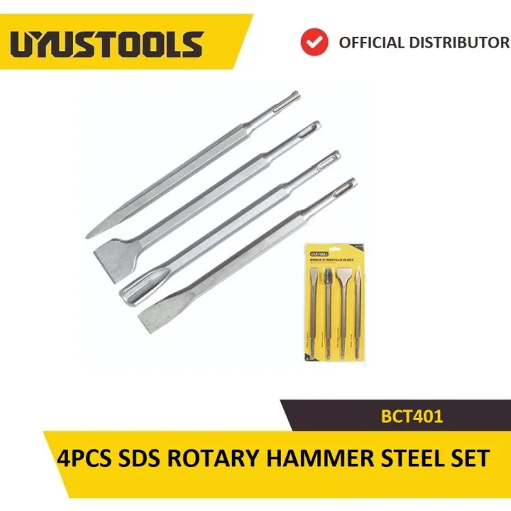 UYUSTOOLS%20BCT401%204PCS%20SDS%20ROTARY%20HAMMER%20STEEL%20SET%20-%20Image%202