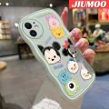 JIUMOO For VIVO Y30 vivo Y30i vivo Y50 Case Cartoon Cute Mickey Macaron Colorful Lovely Cream Wave Border Soft Clear Shockproof Phone Cases Creative Camera Transparent Casing Simple Gentle Protective Cover. 