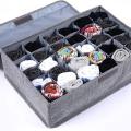 Socks Drawer Organizer Divider, 24 Cells Box Foldable Socks Organizer Closet Organizer Organizer Underwear Storage Boxes to Hold Socks. 